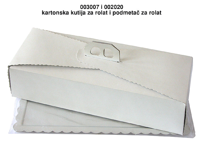 Bragio Plastics - Cardboard box for roll cake