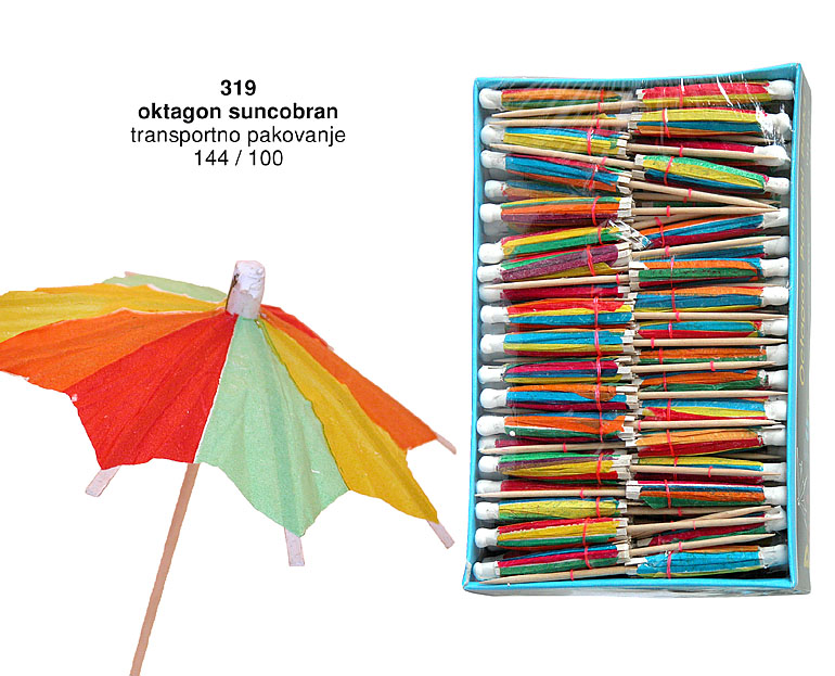 Bragio Plastics - Octagon parasol pick